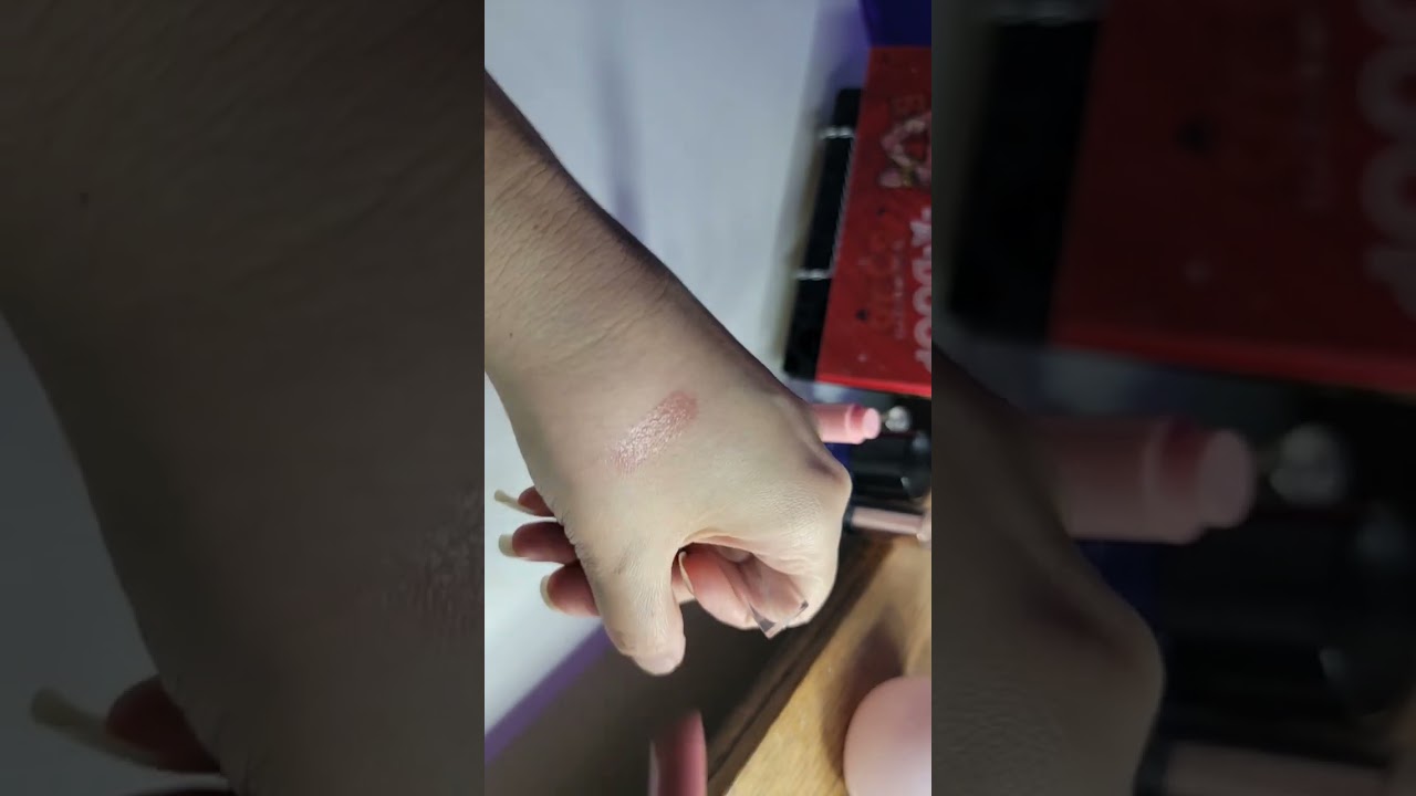 COLOURPOP PR package swatches | ASMR 