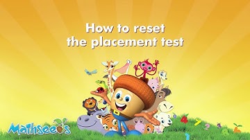 How to Reset the Placement Test