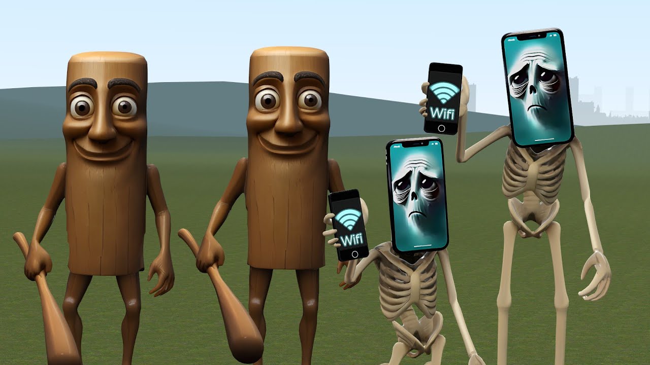 TUNG TUNG SAHUR VS HOTSPOT POT!! Garry's Mod Sandbox