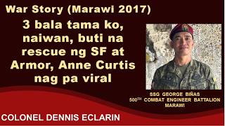 War Story: 3 bala tama ko,  buti na rescue ng SF at Armor, viral video ni Anne Curtis (Binas, 500CEB