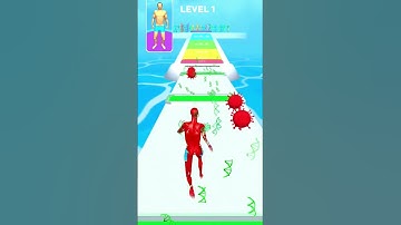 Dna Run - Max Level RUN Gameplay ioS,Android Walkthrough Mobile Game || #shorts