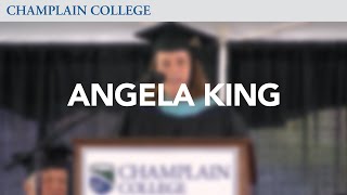 Angela King's Commencement 2015 Alumni Welcome | Champlain College