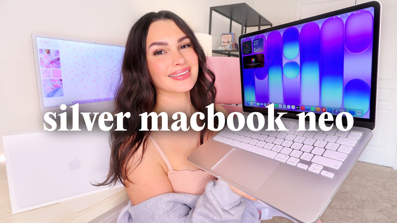 M*u様 Apple MacBook Neo シルバー 未開封 unboxing the macbook neo in SILVER 💻🩶 - YouTube