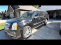 I Bought a Wrecked 2014 Cadillac Escalade ESV Platinum…What Could Go Wrong? Project 2