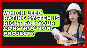 Which LEED Rating System Is Right For Your Construction Project? - Civil Engineering Explained