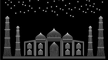 Taj Mahal | Coreldraw design