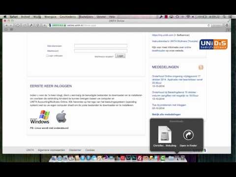 Installeren Citrix Receiver op een MAC