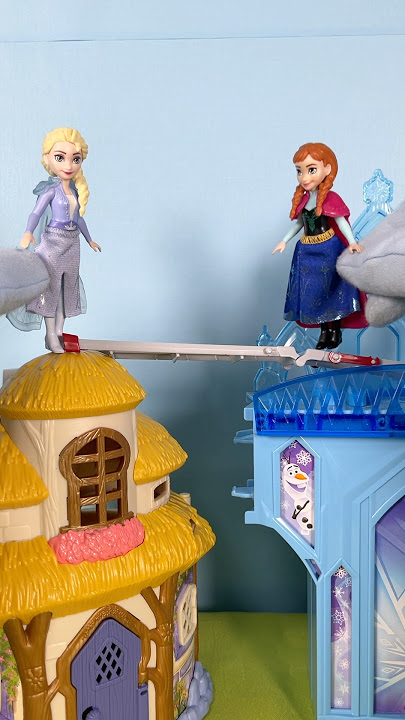Disney Princess Frozen Elsa and Anna | Let it Go | Funny Toy Story | Playset 😂 Disney Best TikTok