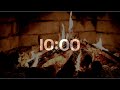 10 Minute Fire Place Countdown Timer - Calm and Relaxing Music