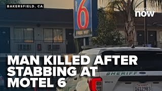 Investigation underway after man found stabbed to death at Motel 6