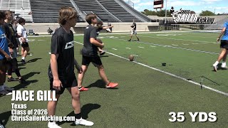 Jace Gill - Kicker