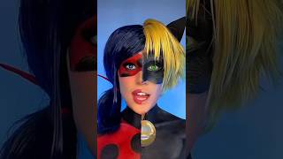 Miraculous Ladybug❤️🖤#halfandhalf #miraculousladybug