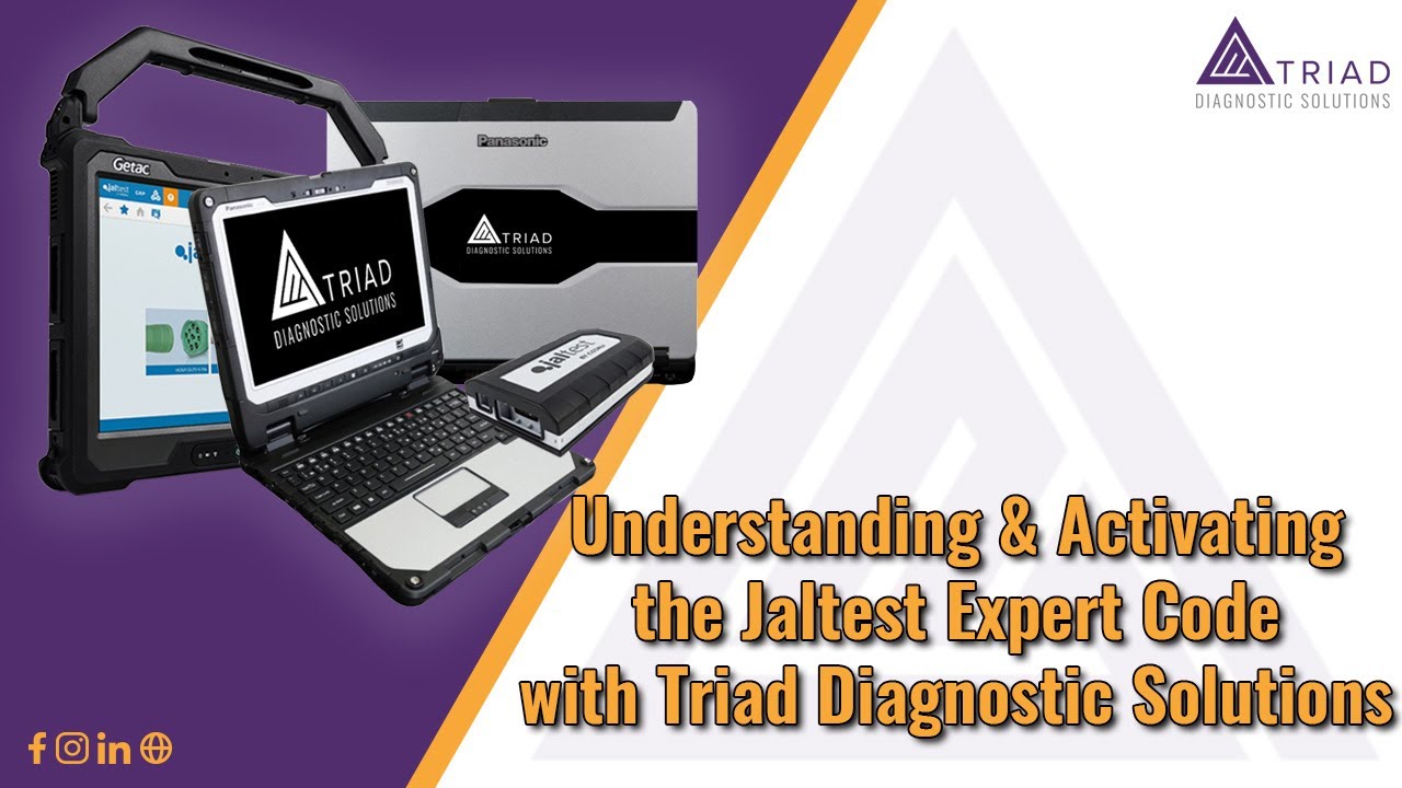 Triad Message With Code Example Triad Diagnostic Solutions Presents: Jaltest Walkthrough: Understanding ...