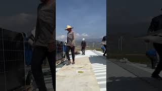 ⚡ THI CÔNG DỰ ÁN ĐIỆN MẶT TRỜI 1MW CHO NHÀ MÁY ⚡