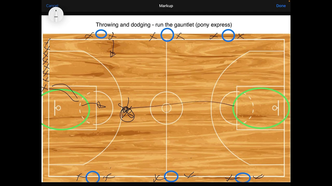 Throwing and Dodging Games - Run the Gauntlet (pony express)