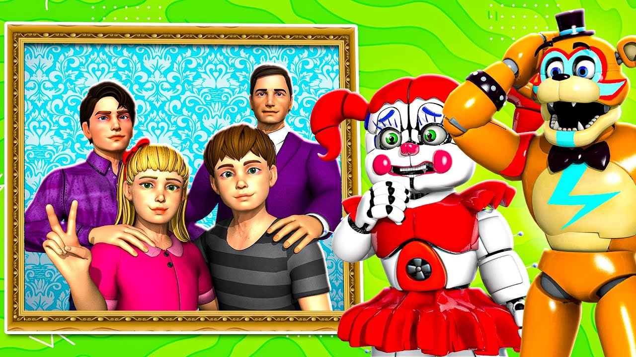 The Afton Family's SECRET TIKTOKS with Circus Baby