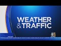 STORM WATCH:  The latest forecast from the KPIX 5 weather team