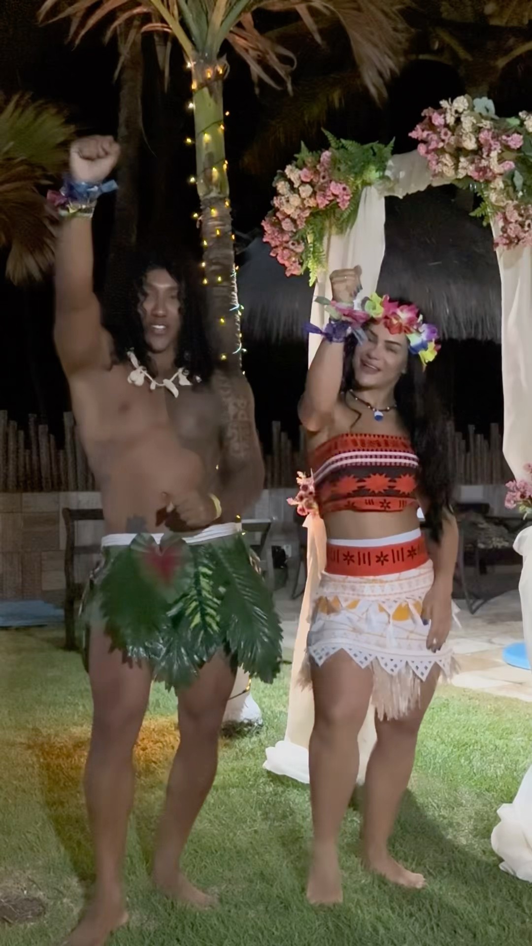 MOANA e MAUI dançaram bem?​⁠@mayca.brasil #dancer #moana #maui #apollosant #couple #short #shorts