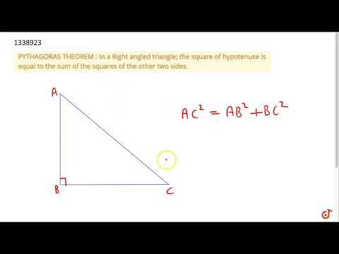 Video: V pravoúhlém trojúhelníku čtverec přepony?
