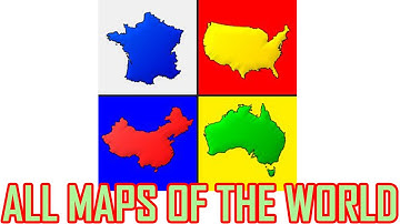 All Maps of the World - Quiz 1 - All Answers - Walkthrough ( By Andrey Solovyev )