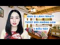 Bạn bị lạnh nhạt? Tuyệt đối không làm 5 điều này