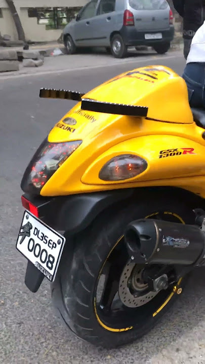 Hayabusa Exhaust System 🤯💥 | @iahmadshaad