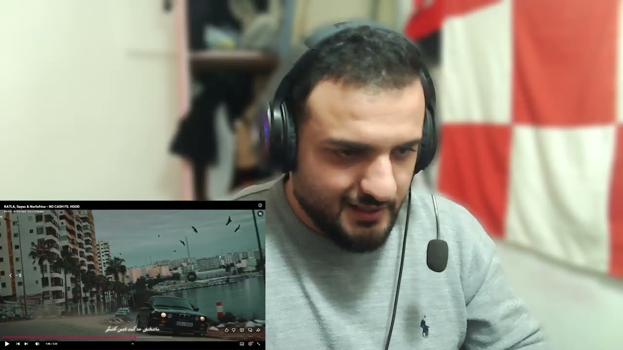 KA7LA, Sayax NO CASH FIL HOOD (Reaction) !! الراب شاعل في ليبيا