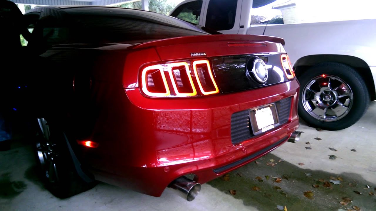 2014 Mustang GT with Pypes Pipe Bomb exhaust YouTube