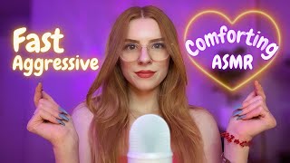 Asmr Comforting Fast And Aggressive Triggers For Anxiety Adhd Tingly