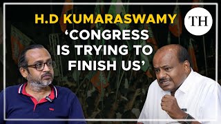 HD Kumaraswamy exclusive interview | 'Congress is trying to finish us' | Lok Sabha polls 2024