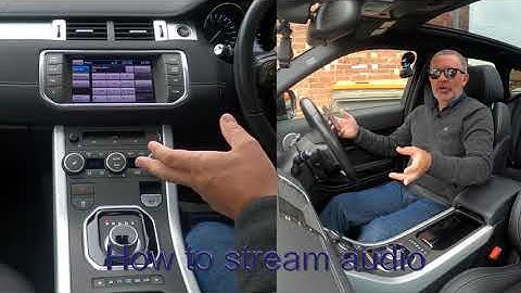 2013 Range Rover Evoque | Set The Sat Nav, Pair, Delete, Stream Music from a Mobile