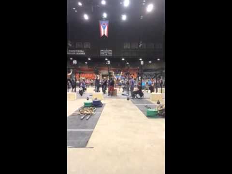 Zack Ruhl of team SAR 50 unbroken pull-ups