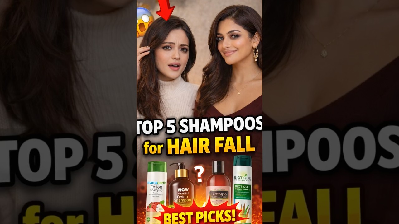 Stop Hair Fall NOW 😳 These 5 Shampoos Actually Work!