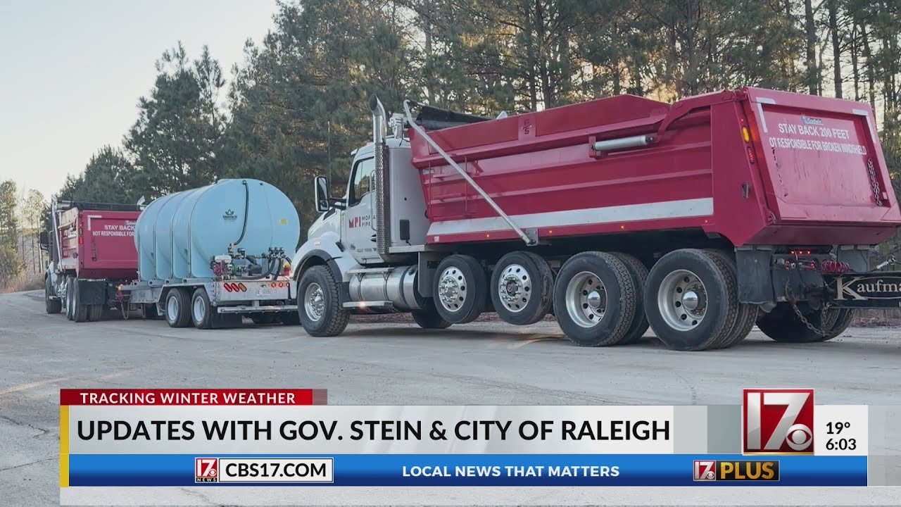 Gov. Stein declares state of emergency as winter storm approaches NC