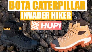 Bota Caterpillar Original Invader Hiker WP - Preta - CIA das BOTAS