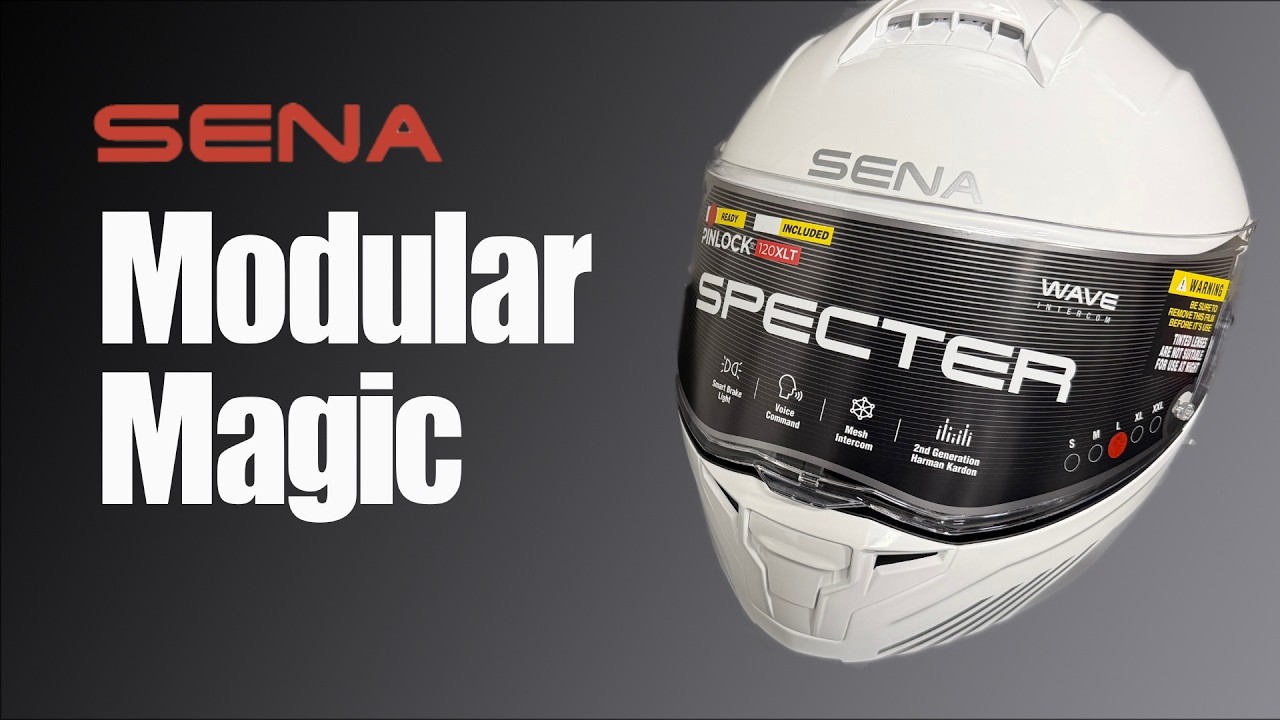 Обзор шлема Sena Specter – легкий модульный шлем с Bluetooth, сетчатым экраном и аудиосистемой Ha...