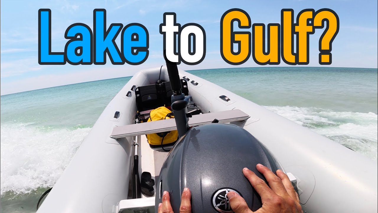 14 000 DOLLAR INFLATABLE BOAT Ride From Lake To The GULF OF MEXICO 14-000-dollar-inflatable-boat-ride-from-lake-to-the-gulf-of-mexico