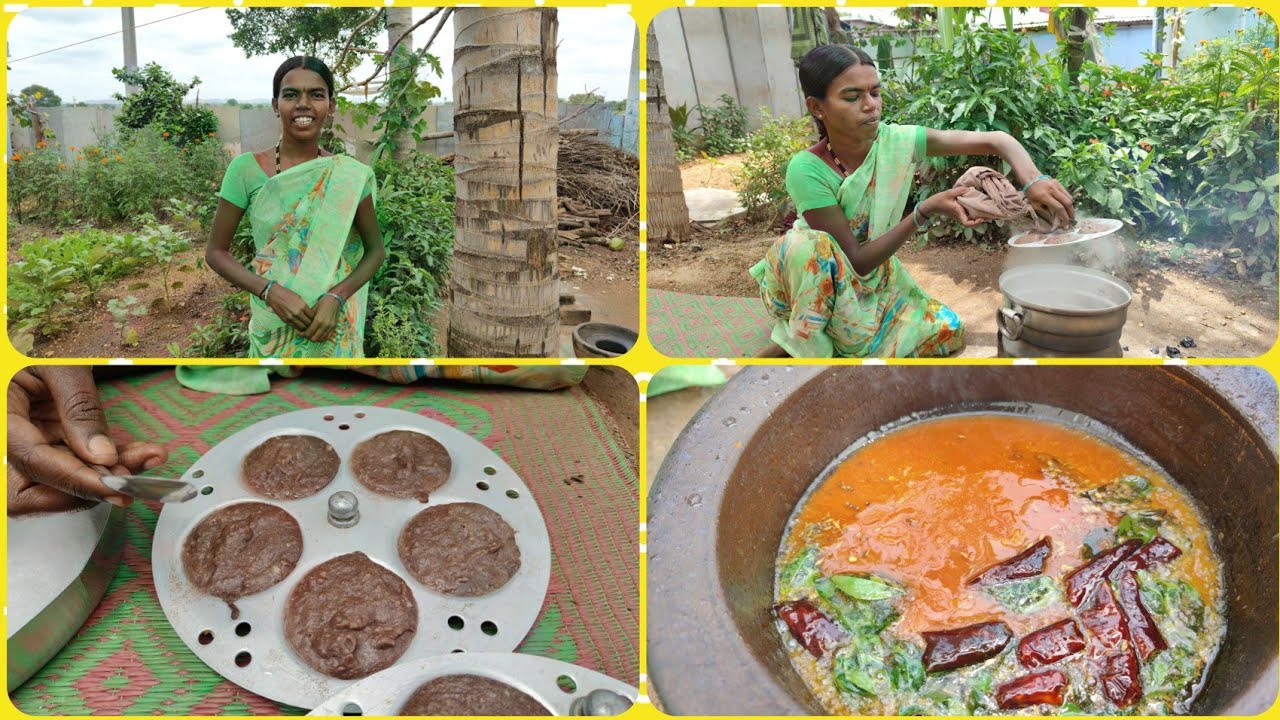 రాగి ఇడ్లీ టమోటా చారు మా పల్లెటూర్లో పెళ్లయిన ప్రతి అమ్మాయి కాళ్లకు కడియాలు వేసుకోవాలి మా సంప్రదాయం