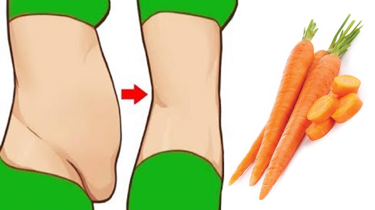 How to Lose Weight Fast With Carrot !! NO Exercise NO DIET Loose Belly