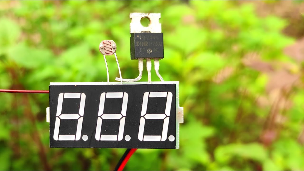 L R Electronic Projects DIY | Best 4 electronic projects with MOSFET, transistor, LDR, LED ...