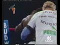 Marvin Hagler vs John Mugabi 6th round italian tv