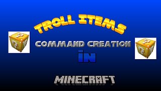 Troll Items Command Creation!