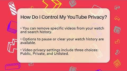 How Do I Control My YouTube Privacy? - Everyday-Networking