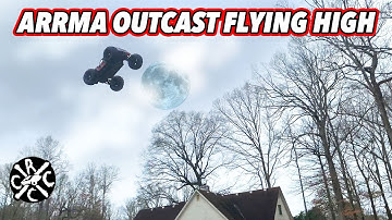 High Flying ARRMA Outcast 6s Backyard Bash