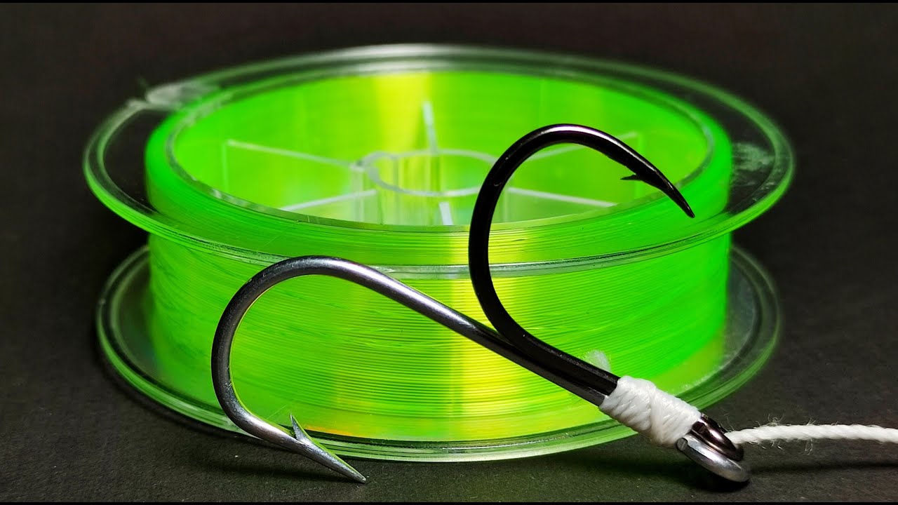 The fishing hook knot that won the best knot // Eye Crosser Knot YouTube