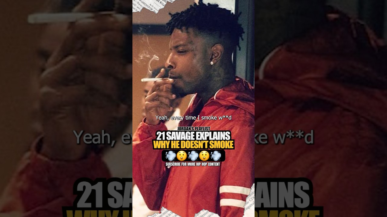 21 Savage | Почему он не курит ZaZa 😲💨💯 