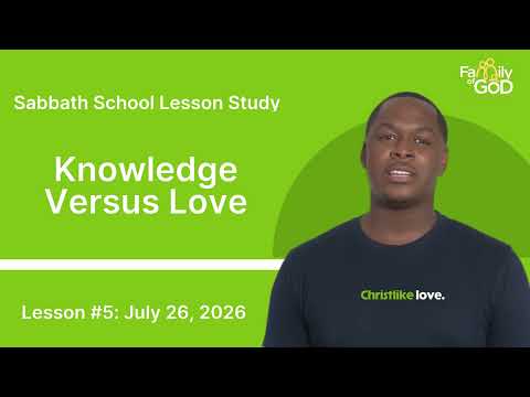 Sabbath School Lesson Summary: Lesson 5 (Sunday)