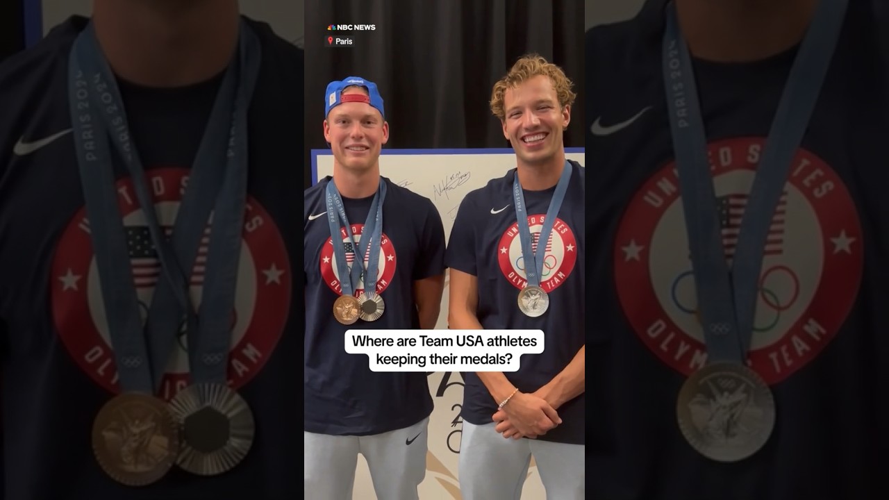 Where are Team USA athletes keeping their medals? Where are Team USA athletes keeping their medals?