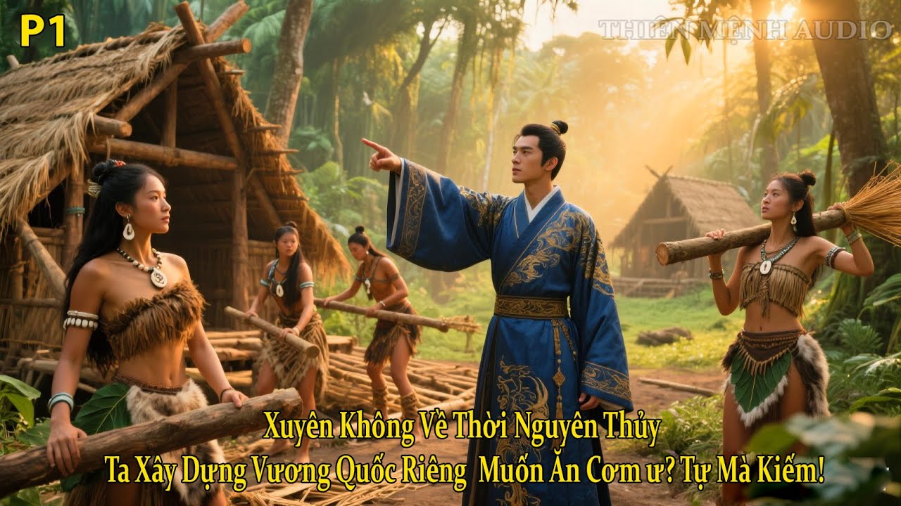|Full| Xuyên Không Về Thời Nguyên Thủy Ta Xây Dựng Vương Quốc Riêng Muốn Ăn Cơm Ư ? Tự Mà Kiếm P1