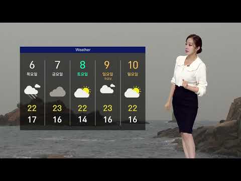 내일도 오늘만큼 쌀쌀.. 새벽~낮 적은 비